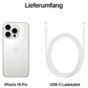 Apple iPhone 16 Pro 256GB Titan Weiß Neuware / OVP – Bild 7