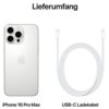 Apple iPhone 16 Pro Max 256GB White Titanium Neuware / OVP – Bild 7