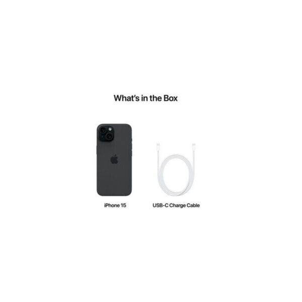 Apple iPhone 15 Plus 128GB  Schwarz  Neuware / OVP – Bild 6